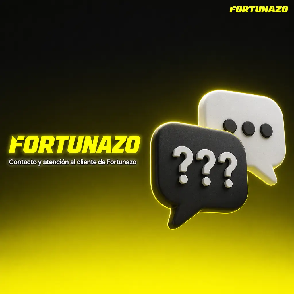 Atención al cliente de Fortunazo disponible las 24 horas para consultas sobre cuentas, pagos y promociones