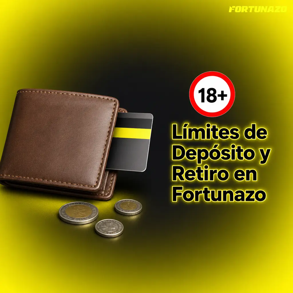Límites de depósito y retiro en Fortunazo: montos mínimos y máximos según Mercado Pago, NaranjaX y Transferencia Bancaria