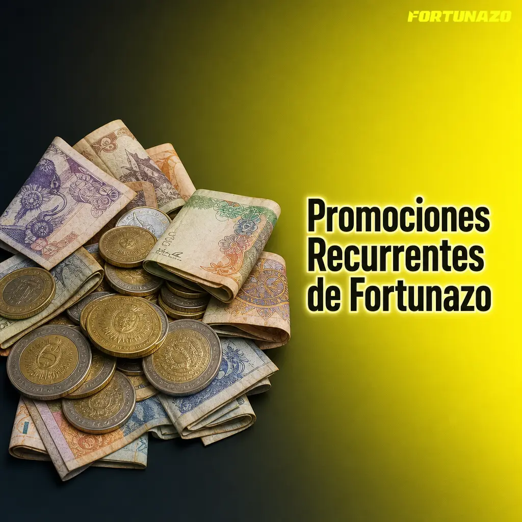Promociones semanales de Fortunazo: cashback, bono de recarga, torneos de tragamonedas y giros gratis para jugadores verificados.